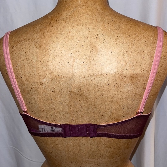 PINK BY VICTORIA SECRET DATE CROSSOVER PUSH-UP BRA NWT - Picture 5 of 9